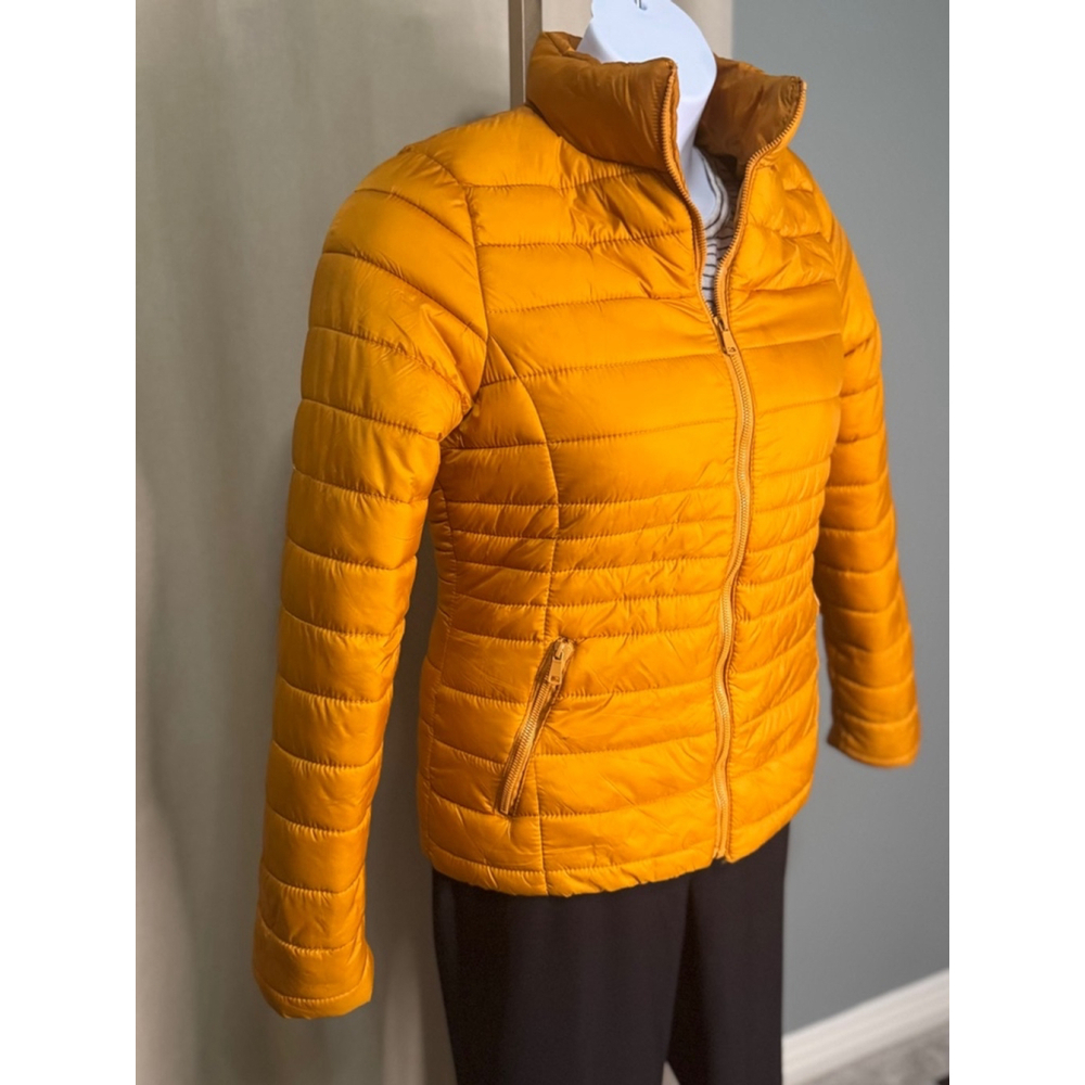 Women's Jacket, Large, Mustard Yellow